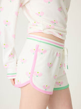 Peachy Party Courtside Short - Ivory-PJ Salvage-Over the Rainbow