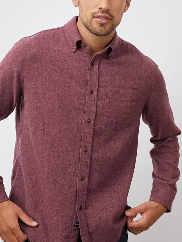 Runson Shirt - Currant-Rails-Over the Rainbow