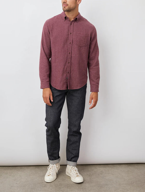 Runson Shirt - Currant-Rails-Over the Rainbow