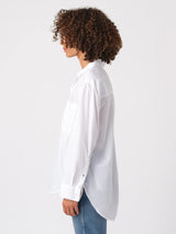 Ruth Oversized Shirt - White-AMO-Over the Rainbow