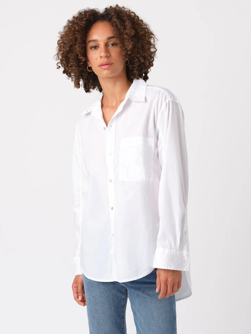 Ruth Oversized Shirt - White-AMO-Over the Rainbow