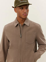 Robert Canvas Jacket - Walnut-LES DEUX-Over the Rainbow