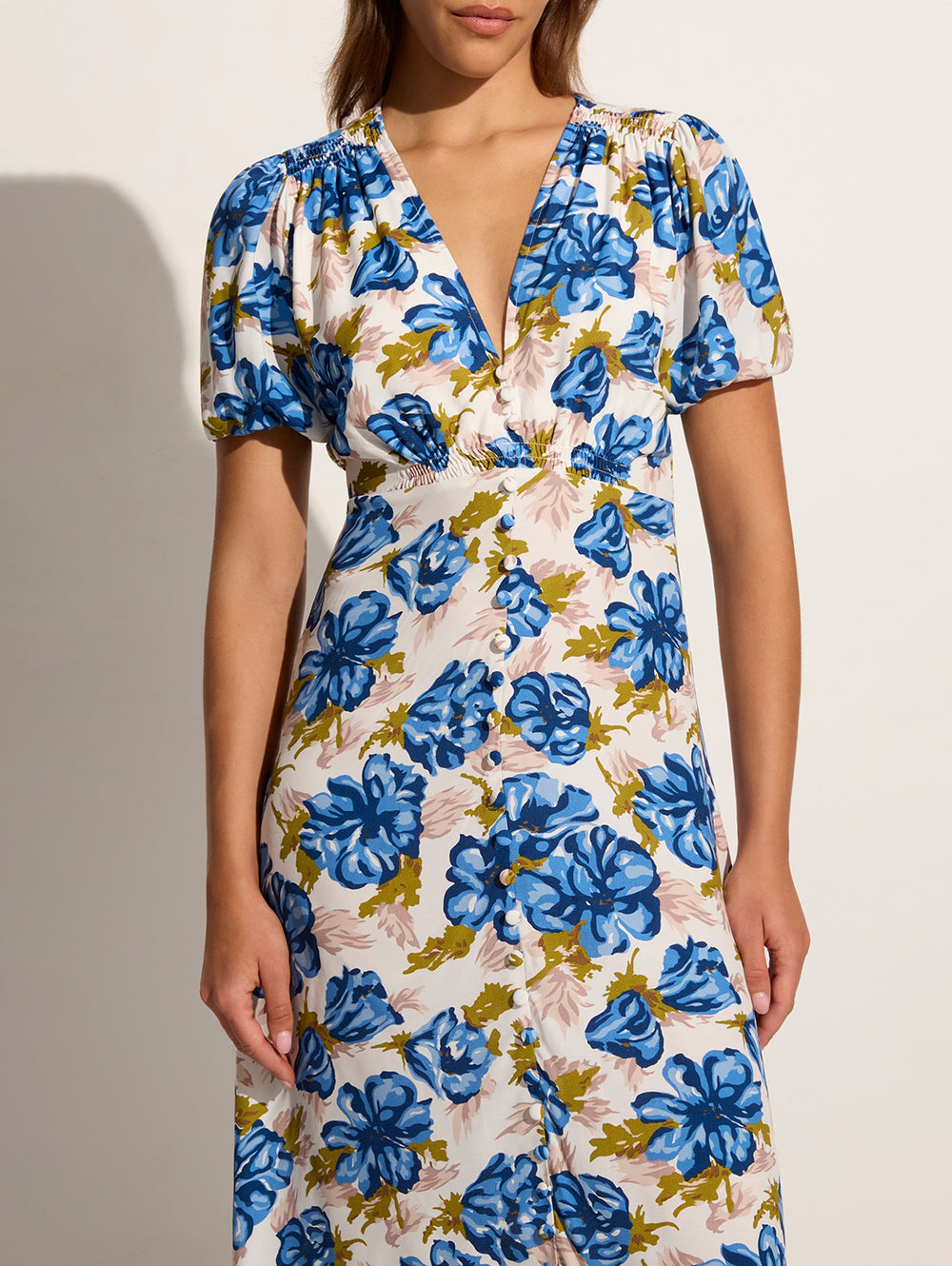 Faithfull bella floral midi dress best sale