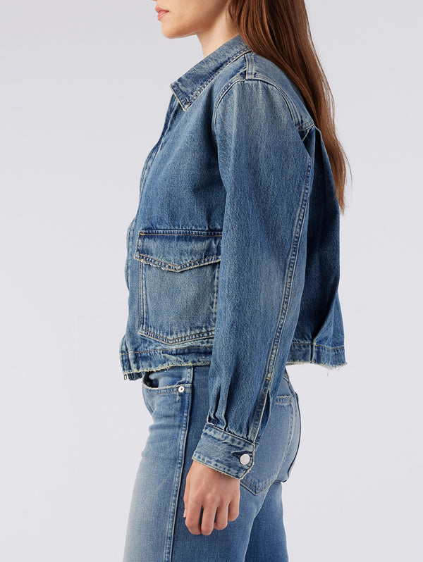 Sally Denim Jacket - Moonstruck-AMO-Over the Rainbow