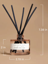 Tinted Glass Reed Diffusers - Luxury Getaway-SWEET WATER DECOR-Over the Rainbow