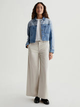 Caden Straight Trouser - Pumice-AG Jeans-Over the Rainbow