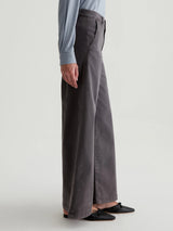 Caden Straight Trouser - Sulfur Misty Grey-AG Jeans-Over the Rainbow