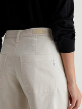 Fiona High Rise Barrel Pant - Pumice-AG Jeans-Over the Rainbow