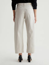 Fiona High Rise Barrel Pant - Pumice-AG Jeans-Over the Rainbow