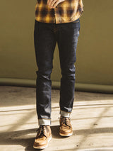 The Scissors Slim Tapered Jean - Indigo Raw-HIROSHI KATO-Over the Rainbow