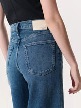 Sofie High Rise Wide Leg Cuff Jean - Atlantic-RAG + BONE-Over the Rainbow