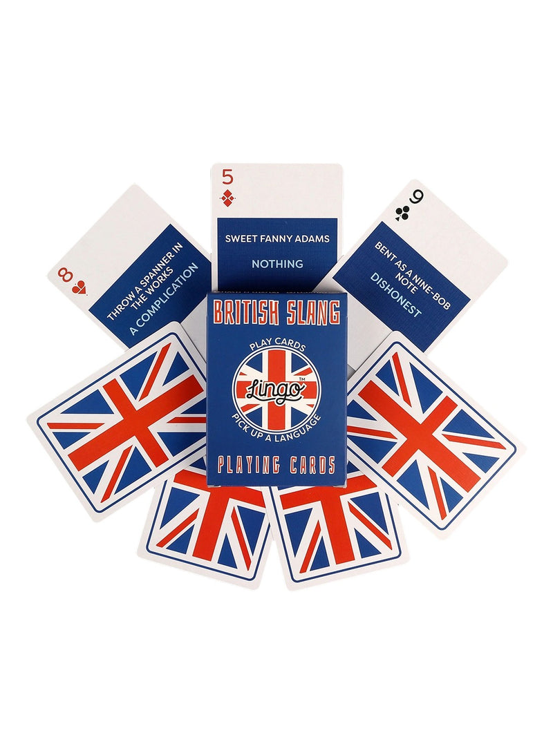 Playing Cards - British Slang-LINGO-Over the Rainbow