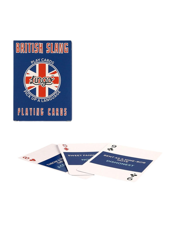 Playing Cards - British Slang-LINGO-Over the Rainbow