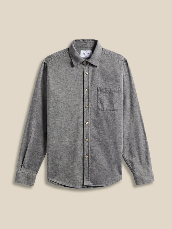 Teca Shirt - Light Grey-PORTUGUESE FLANNEL-Over the Rainbow