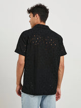 Tyler Shirt - Black Floral-Rails-Over the Rainbow