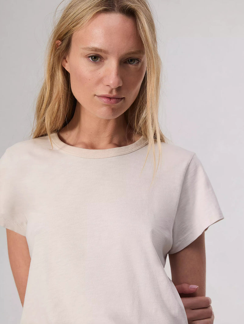 The Slub Tee - Warm Grey-RAG + BONE-Over the Rainbow