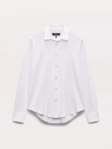 Tomlin Pima Cotton Shirt - White-RAG + BONE-Over the Rainbow