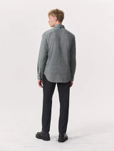 Tomlin Stretch Dobby Shirt - Pearl Grey-RAG + BONE-Over the Rainbow