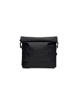 Trail Rolltop Messenger Bag - Black-Rains-Over the Rainbow