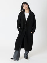 Victoria Oversized Coat - Black-LYLA+LUXE-Over the Rainbow