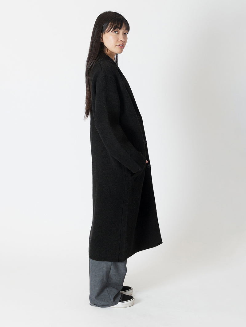 Victoria Oversized Coat - Black-LYLA+LUXE-Over the Rainbow