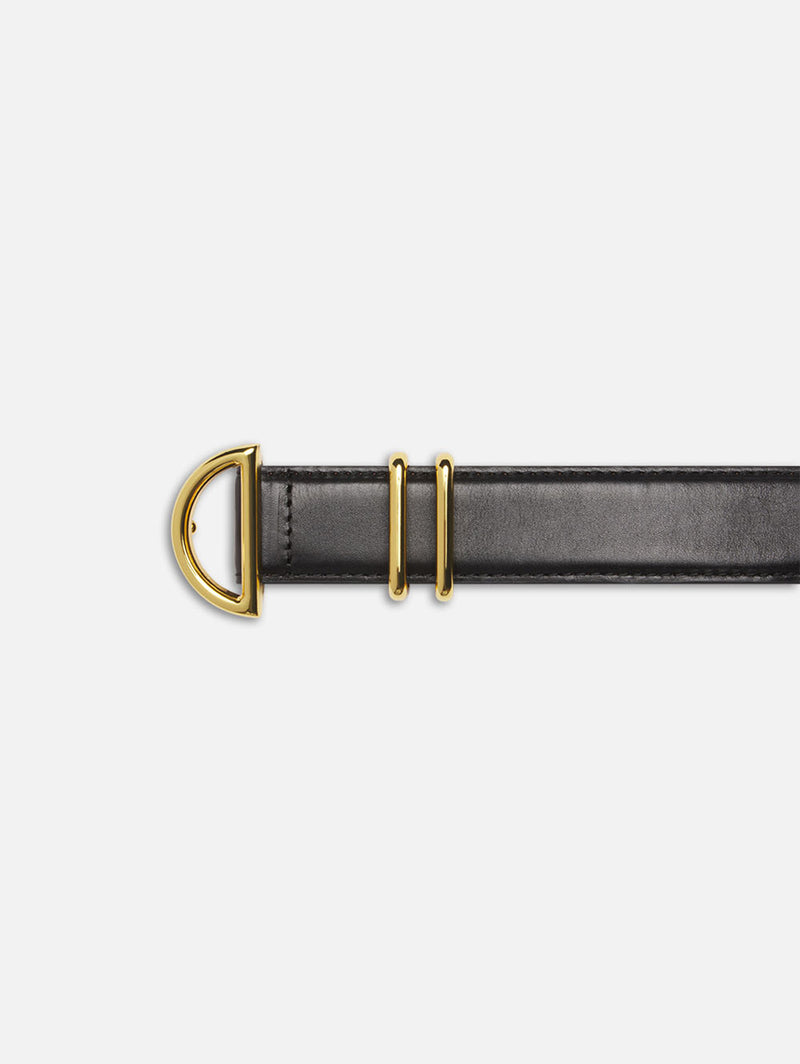 Crescent Belt - Black-FRAME-Over the Rainbow