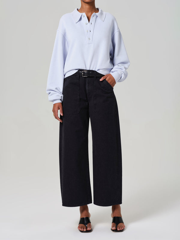 Ayla Cargo Pant - Washed Black