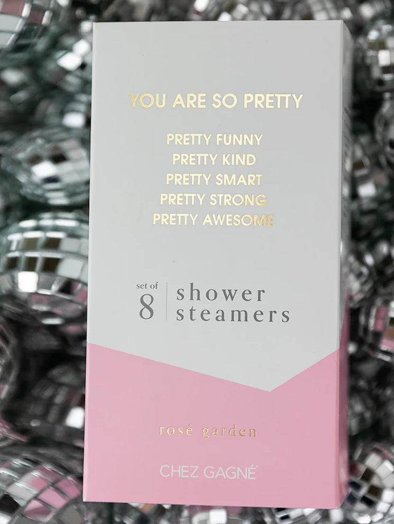 You Are So Pretty Shower Steamer Set - Rosé Garden-CHEZ GAGNE LETTERPRESS-Over the Rainbow