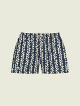 Swim Short - Blue Scribble-OAS-Over the Rainbow