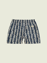 Swim Short - Blue Scribble-OAS-Over the Rainbow