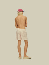 Swim Short - Cream Golconda-OAS-Over the Rainbow