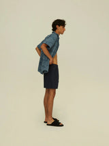 Linen Short - Navy-OAS-Over the Rainbow