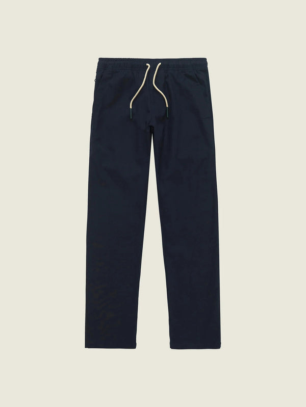 Linen Long Pant - Navy-OAS-Over the Rainbow