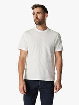 Slub Tee - White-34 HERITAGE-Over the Rainbow