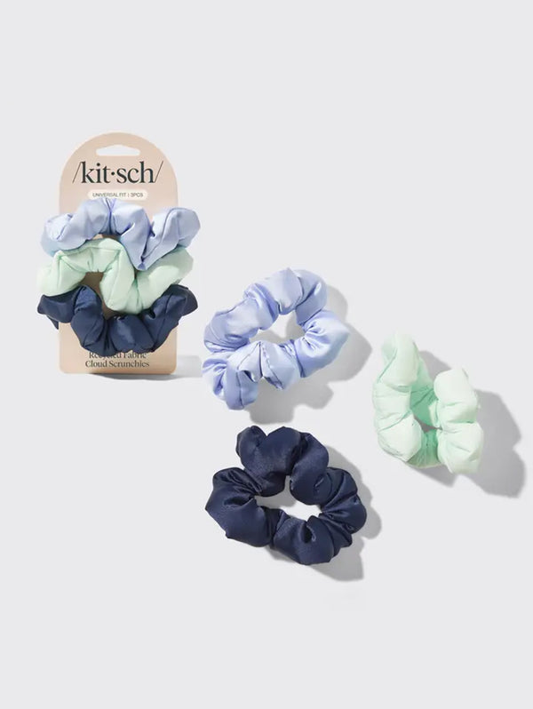 Cloud Scrunchies Set - Garden Bouquet-KITSCH-Over the Rainbow