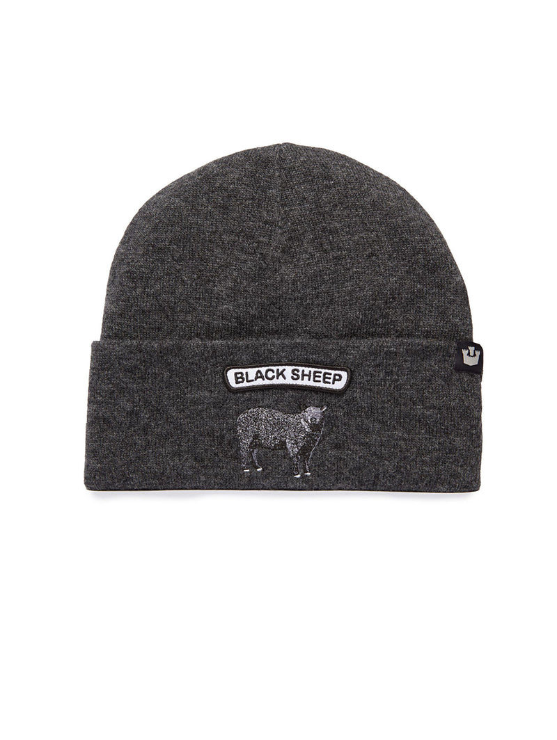 Soft Rock Sheep Beanie - Charcoal-GOORIN BROTHERS-Over the Rainbow