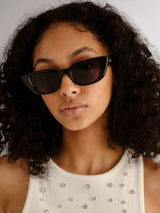 Dream Lover Sunglasses - Black Smoke Mono-LE SPECS-Over the Rainbow