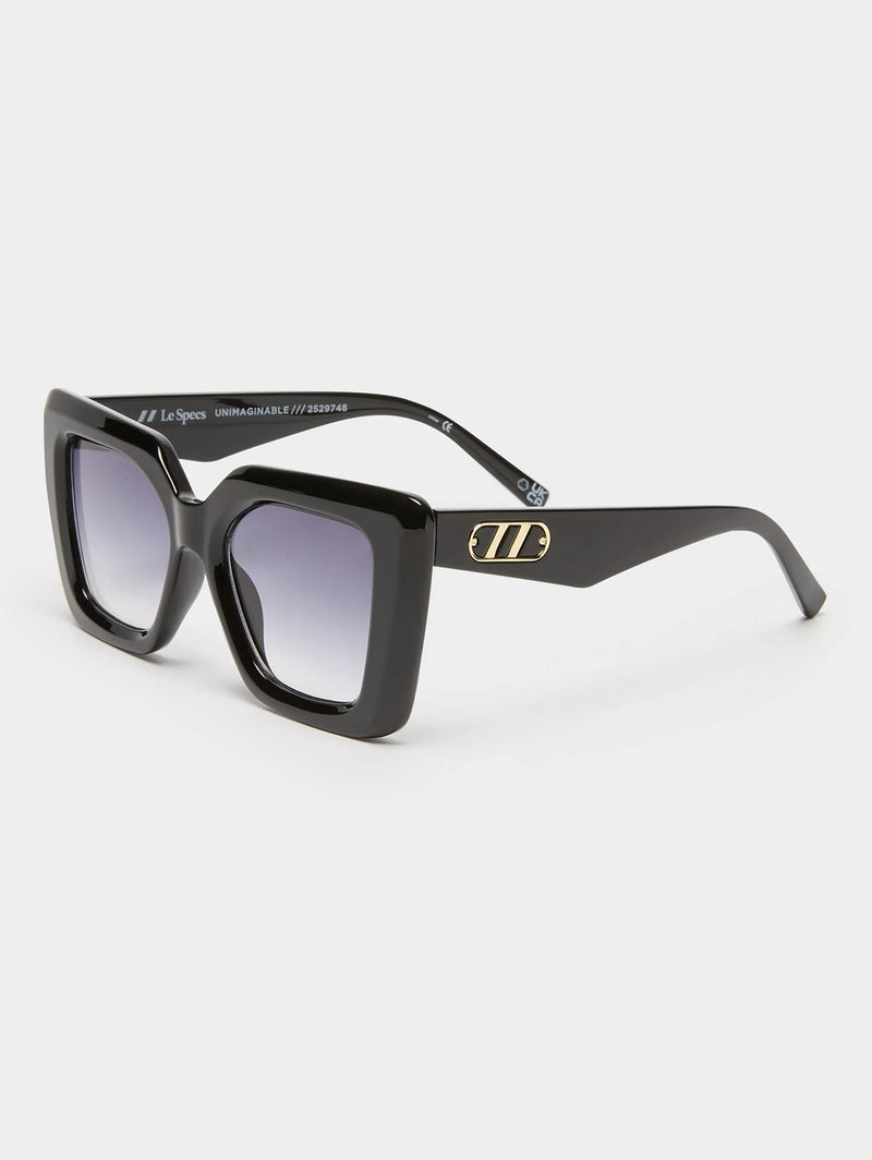 Unimaginable Sunglasses - Black-LE SPECS-Over the Rainbow