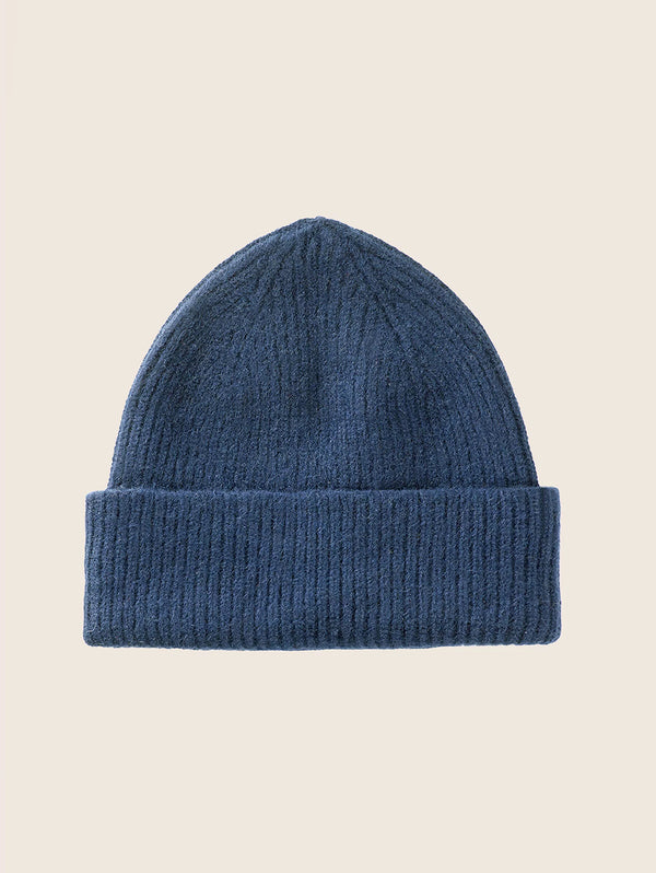 Classic Angora Beanie - Steel-LE BONNET-Over the Rainbow