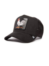 The Suede Rooster Hat - Black-GOORIN BROTHERS-Over the Rainbow