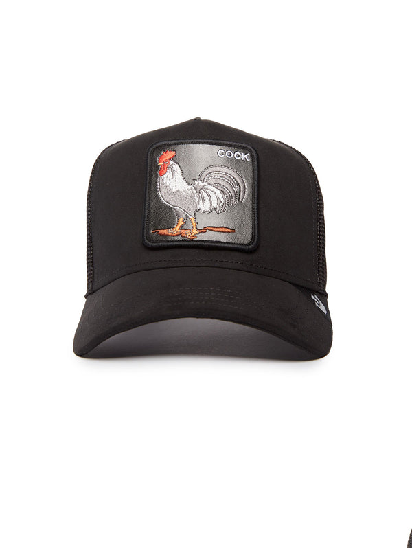 The Suede Rooster Hat - Black-GOORIN BROTHERS-Over the Rainbow