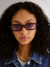 Pilferer Sunglasses - Black Lilac-LE SPECS-Over the Rainbow