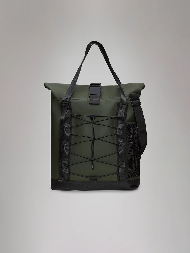 Trail Rolltop Tote Bag - Green-Rains-Over the Rainbow