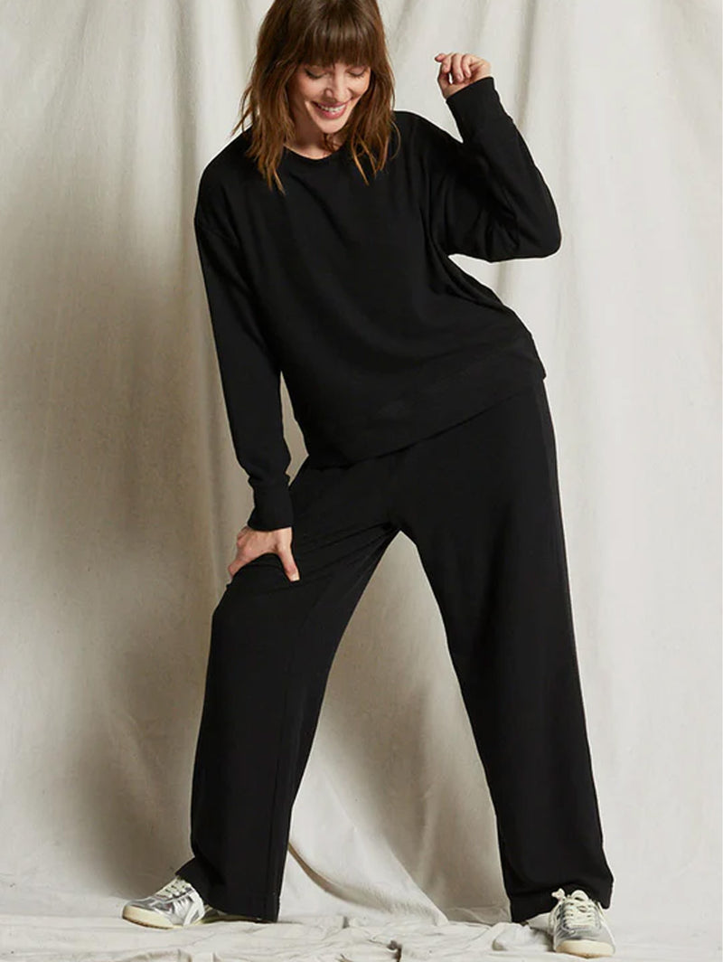 Macie Pant - True Black-PERFECTWHITETEE-Over the Rainbow