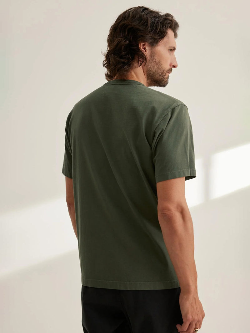 Wells Midweight Tee - Willow-Velvet-Over the Rainbow