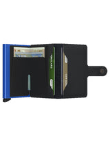 Mini Wallet - Black & Blue-SECRID WALLET-Over the Rainbow