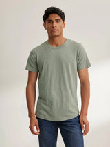 Amaro Slub Tee - Dillweed-Velvet-Over the Rainbow