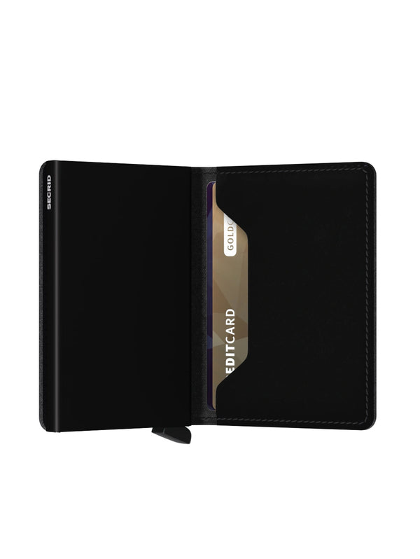 Slimwallet - Matte Black-SECRID WALLET-Over the Rainbow