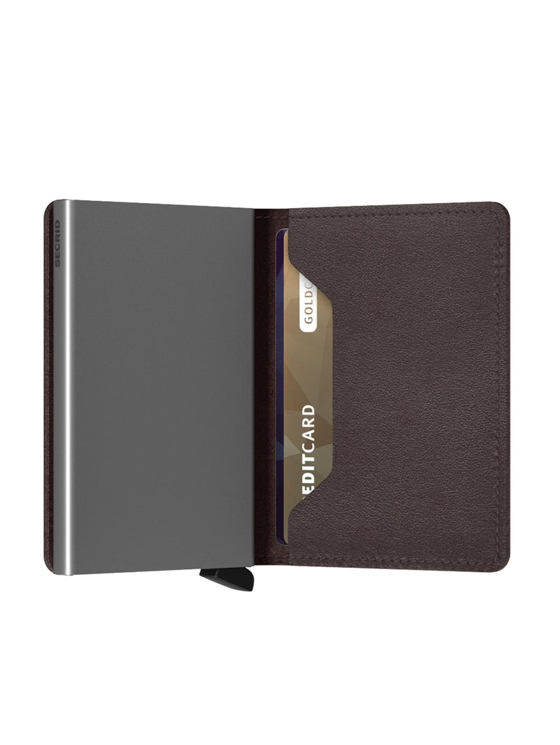 Slimwallet - Original Dark Brown-SECRID WALLET-Over the Rainbow