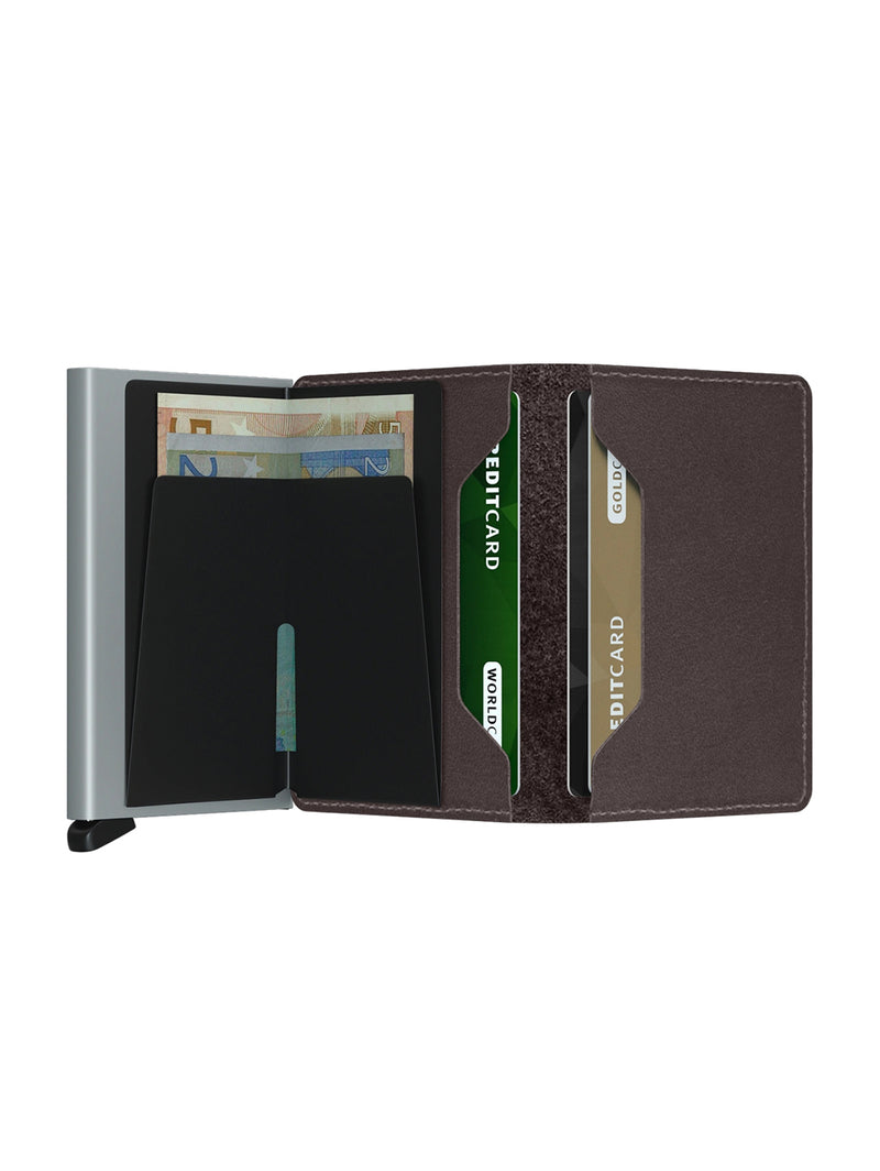 Slimwallet - Original Dark Brown-SECRID WALLET-Over the Rainbow